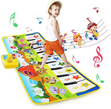 BelleStyle Alfombra de Piano, Alfombra