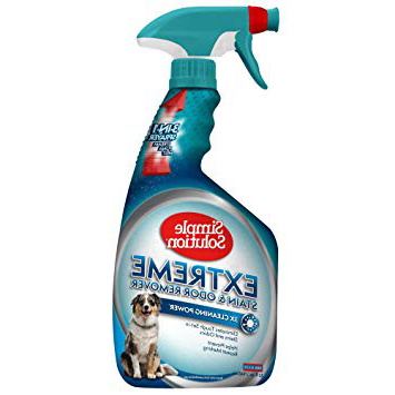 10137-12p Simple Solution removedor de manchas y olores para mascotas Extreme, 945 ml