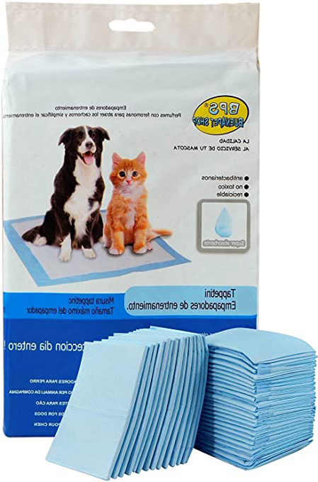 BPS® Empapadores de Entrenamiento para Perros Gatos Perfumes con Feromonas para Atraer los Cachorros y Simplificar el Entrenamiento (20pcs 60 * 60 cm) BPS-2167