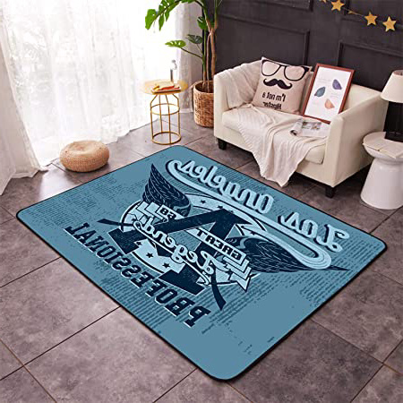 ZYHA Tambor Alfombra Alfombra de