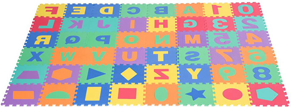 HOMCOM Alfombra Puzle Niños Colchoneta