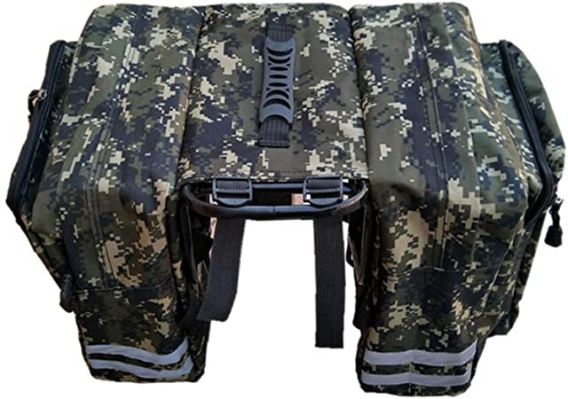Alforjas para bicicleta, bolsa doble