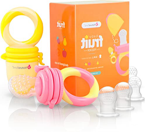 Alimentador antiahogo bebe, chupete fruta