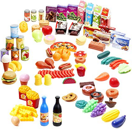 150 Juguetes de Comida Alimentos,