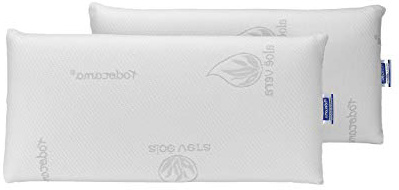 Todocama Almohada viscoelástica Aloe Vera (Pack de 2 Unidades - 70 cm)