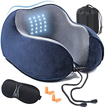 flintronic Almohada de Viaje Viscoelástica