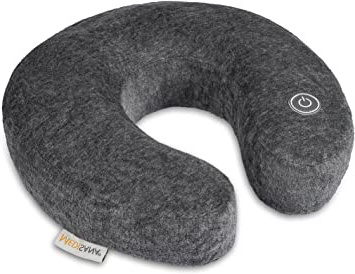 Medisana NM 870 Masajeador de cuello con masaje vibratorio, media luna para el cuello ideal para el hogar, la oficina o de camino, calmante para el cuello y los hombros