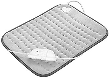 Medisana HP 650 XL - Almohada Eléctrica Dorsal con 4 Niveles de Temperatura, Protección contra Sobrecalentamiento, Desconexión Automática, Lavable, 45 x 35 cm