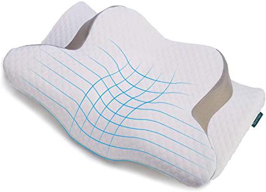 Topmener Almohada Cervical Viscoelástica Ergonómico