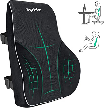 Carttiya Cojin Lumbar Coche,Almohada de