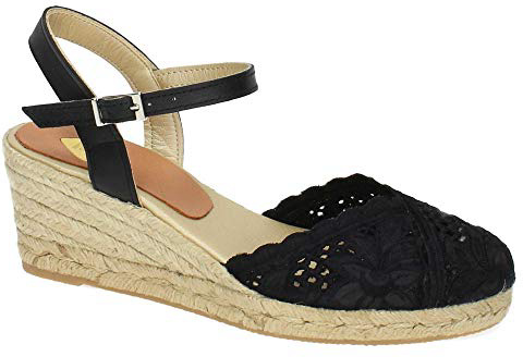 TORRES 5004 Zapatilla DE Encaje Mujer Alpargatas