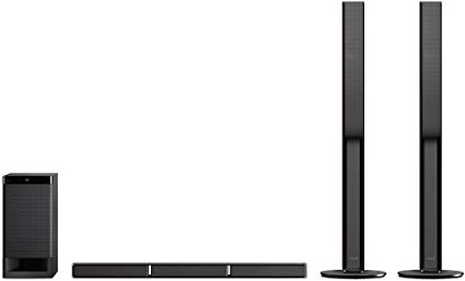 Sony HTRT4 - Barra de Sonido (5.1 Canales con Altavoces Traseros, 600 W, Bluetooth, NFC, Amplificador Digital S-Master, USB) Negro