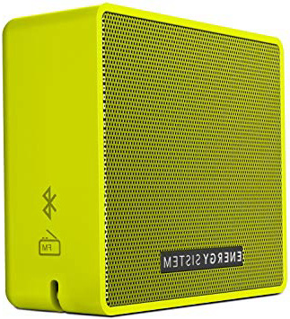 Energy Sistem Box 1+ Altavoz inalámbrico portátil con Bluetooth (5 W, microSD MP3, FM Radio, Audio-In) - Pear