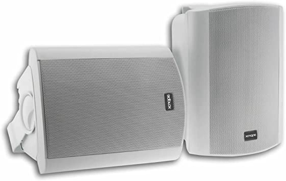Altavoces 2.0 Approx APPSPK - AUTOAMPLIFICADOS - 30W+30W - Entrada 2xRCA - Controles Traseros - Soporte DE Pared - Ideal para PI