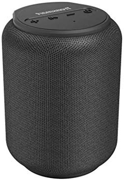 Tronsmart T6 Mini Altavoces Bluetooth 15W, 24 Horas de Reproducción, TWS Sonido Stereo 360°, IPX6 Waterproof, Altavoz portatil Bluetooth 5.0, Apoya TF Card Memoria USB de 64G y Asistente de Voz