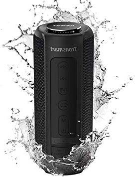 Tronsmart T6 Plus Altavoces Bluetooth 40W, Altavoz Portatiles Waterproof IPX6 con Powerbank, 15 Horas de Reproducción, Sonido Estéreo TWS, Efecto de Triple Bajo, Speaker Bluetooth 5.0 y Manos Libres