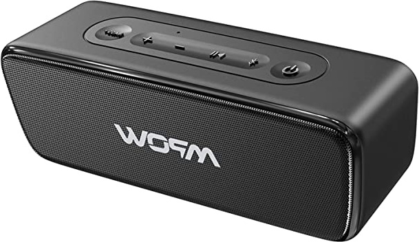 Altavoz Portátil Bluetooth 20W, Mpow R6 Altavoz Bluetooth TWS, Impermerable IPX7, Altavoz Portátil Exterior, Bass+ y Hi-Fi, 24H de Reproducción, para Móvil, Tableta, Fiesta, Oficina