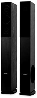Skytronic 100323 - Altavoces de suelo hifi 6.5" negro shft52b par