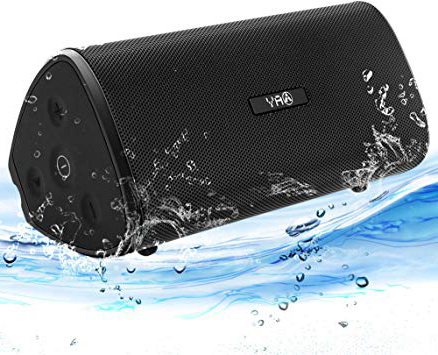 Altavoz 30W Portátil Bluetooth 4.2 AY, Impermeable IPX7,Sonido estéreo HD,Potentes con Tecnología TWS,Resistente a Golpes,Construido en Micrófono, Autonomía de 24h para Camping,Viajes,Aire Libre.