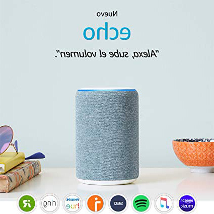 Nuevo Amazon Echo (3.ª generación) - Altavoz inteligente con Alexa - tela de color añil