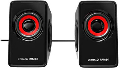 Mars Gaming MS1, altavoces 10W, subwoofer, Jack 3.5mm, Pc/Mac/smartphone/tablet