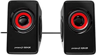 Mars Gaming MS1, altavoces 10W, subwoofer, Jack 3.5mm, Pc/Mac/smartphone/tablet