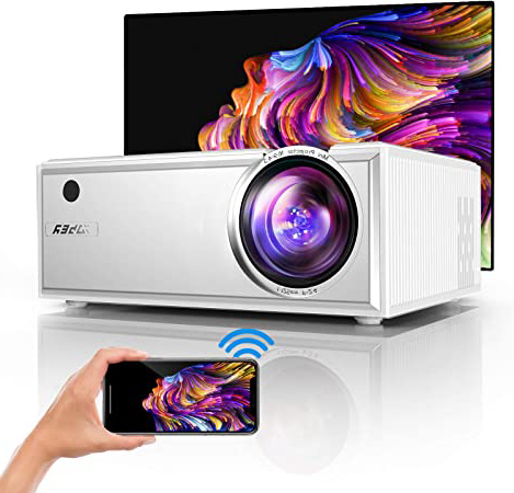 Proyector,YABER Mini Proyector WiFi,2020 Actualizado