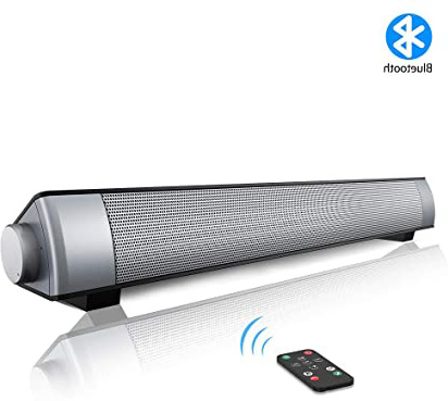 







VersionTECH. Barra de Sonido PC Altavoz con Cable e Inalámbrico Bluetooth, Altavoz Estéreo con Control Remoto, SoundBar USB Portátil para Cine en Casa, Ordenador, TV, Móvil, Soporte [RCA, AUX]






