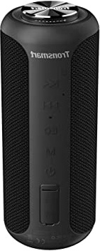 Tronsmart T6 Plus Edición Mejorada Altavoz Bluetooth 40W, Altavoz Portatil Sonido Estéreo 360°TWS, Efecto de Triple Bajo Potente, Waterproof IPX6 con Powerbank, 15 Hora de Reproducción, y Manos Libres