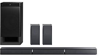 Sony HTRT3 - Barra de Sonido (5.1 Canales con Altavoces Traseros, Bluetooth, Amplificador Digital S-Master)