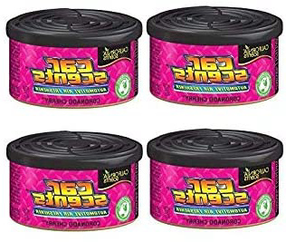 California Car Scents CCS-446TR Concord Cherry Ambientador, Aroma a Cereza, 4 unidades