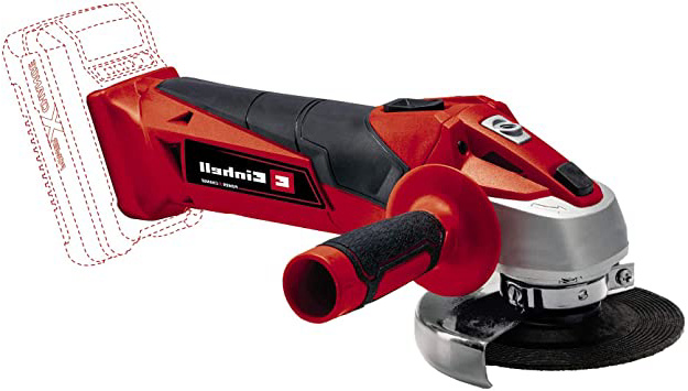 Einhell amoladora inalámbrica TC-AG 18/115