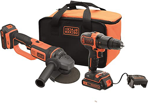 BLACK+DECKER BCK24D2S-QW - Taladro Percutor