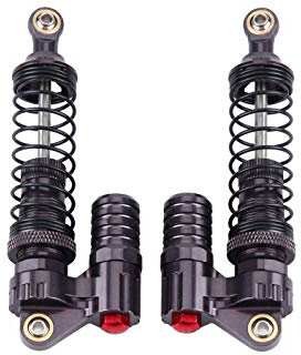 Dilwe RC Car Amortiguador, Aleaci¨®n de Aluminio 90mm Amortiguador de Choque para Axial SCX10 D90 TRX-4 1/10 1/8 RC Crawler RC Accesorio