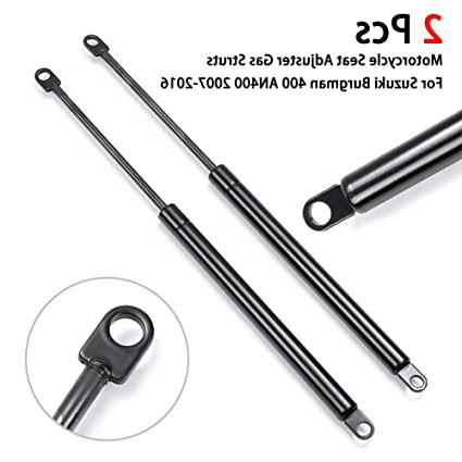 SALAMOPH 1 par 345mm Motocicleta Amortiguador Elevador puntal Gas Pilar regulador de Asiento Apto para Suzuki Burgman 400 AN400 2007-2016