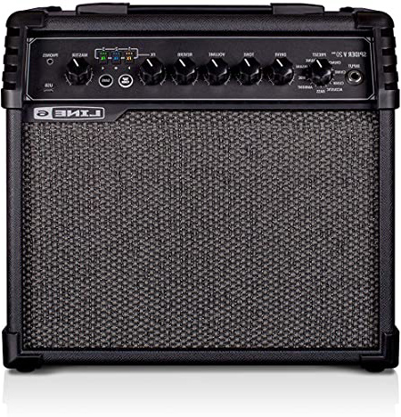 Line 6 Spider V 20 MkII - Amplificador digital de guitarra, de 20 W y con altavoz de 8 pulgadas, 16 presets de sonido y 3 efectos para utilizar simultáneamente