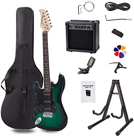 Display4top Kit de guitarra eléctrica