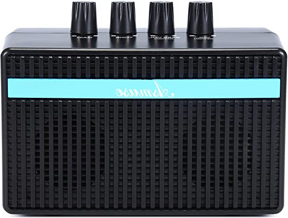 Asmuse Amplificador Guitarra Eléctrico Bajo Combo Instrumentos Mini Amplificador Práctica Para Guitarra Acústica 3W