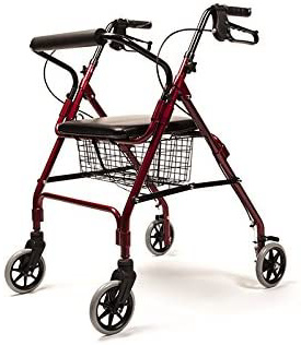 ANDADOR ROLLATOR ALUMINIO ULTRALIGERO