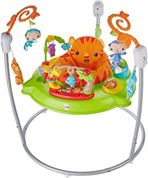 Fisher-Price Saltador animalitos de la selva, para bebé +1 año (Mattel CHM91)