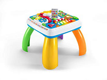 Fisher-Price DRH34 - Mesa Multiaprendizaje Bilingüe, Mesa Actividades Bebé +6 Meses