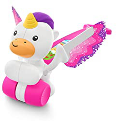 Fisher-Price - Correpasillos unicornio Andador bebés +1 año (Mattel GCV72)