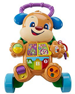 Fisher-Price Andador perrito primeros pasos, correpasillos bebé +6 meses (Mattel FRC85)