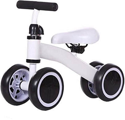 HUIHUAN Bicicleta de Equilibrio para bebés, Andador para niños, Juguetes para Montar sin Pedal, Hecho de Marco de Acero, 22 kg, para bebés de 10 Meses a 36 Meses