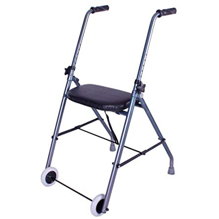 Queraltó Andador de Aluminio Muy Ligero, Plegable y de Fácil Uso para Adultos, 67-95 cm