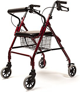 ANDADOR ROLLATOR ALUMINIO ULTRALIGERO