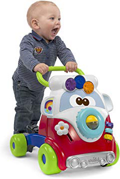 Chicco Happy Hippy - Andador Primeros Pasos con Actividades manuales, Divertido diseño Hippy