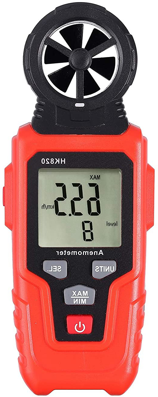 Anemómetro Digital Portatil Anemometro Termometro