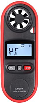 eSynic Anemómetro Digital Medidor de