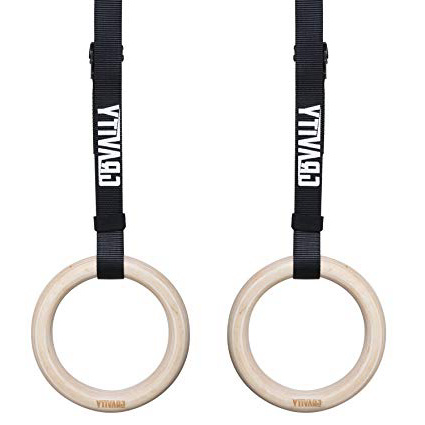 GRAVITY FITNESS - Anillos de Gimnasia de Madera